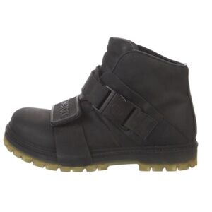 Rick Owens x Birkenstock Hancock Rotterhiker unisex black leather boots